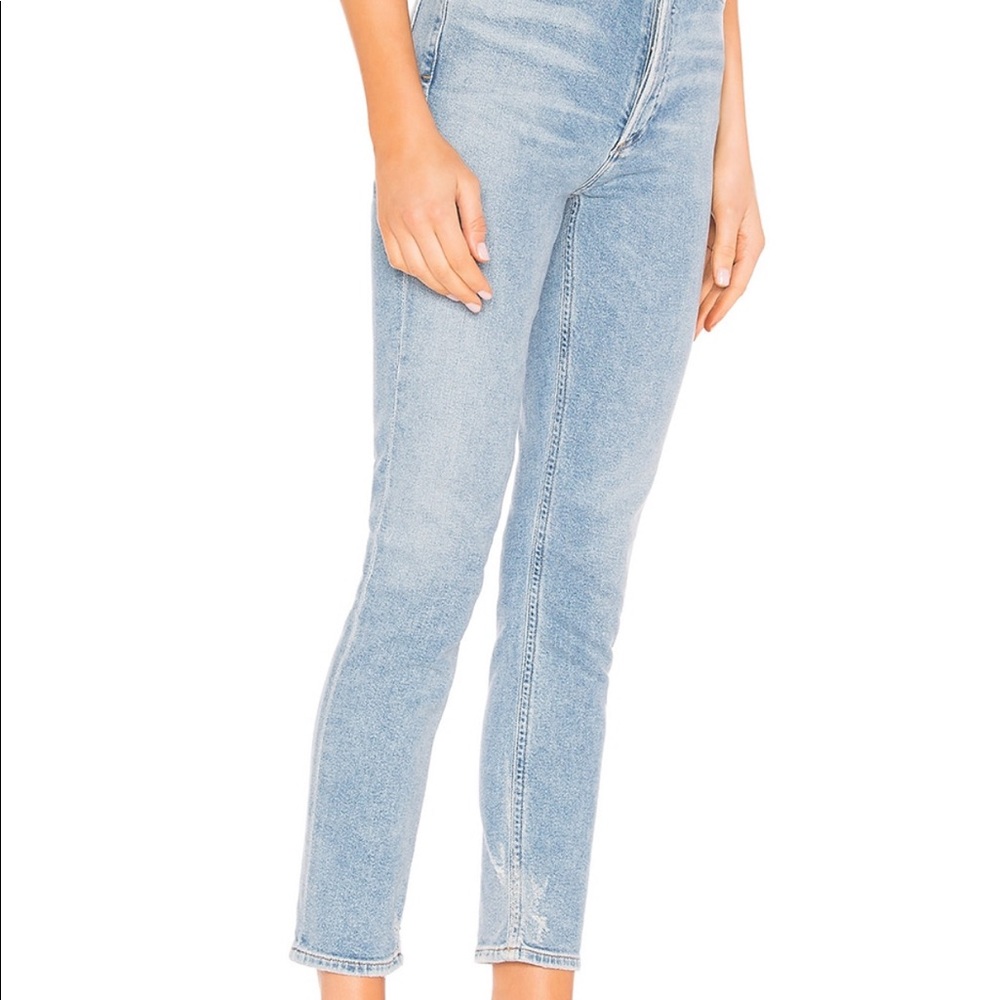 AGOLDE Nico High Rise Slim Fit in Embark wash